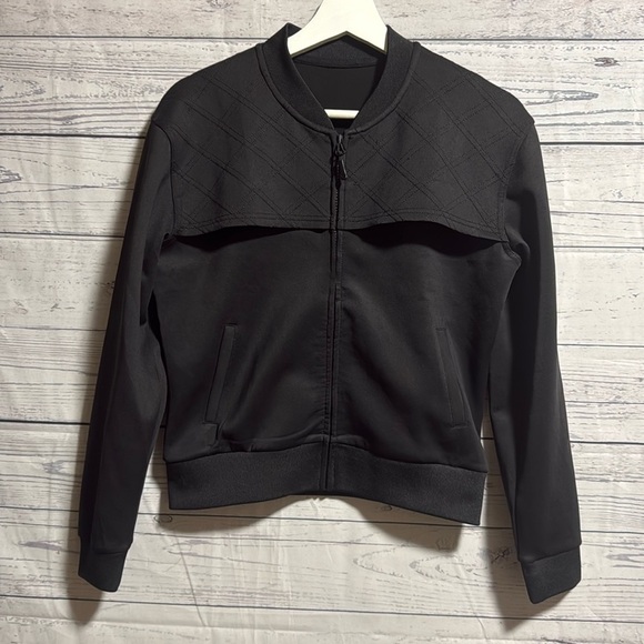 Zyia black mesh primo activity jacket NWT - Picture 1 of 5